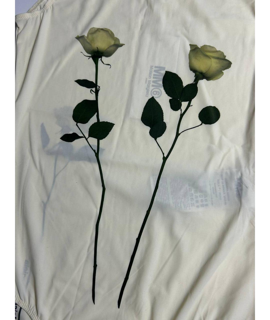 MM6 MAISON MARGIELA Бежевое боди, фото 5
