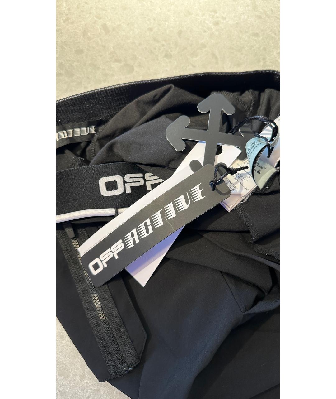 OFF-WHITE Черные шорты, фото 8