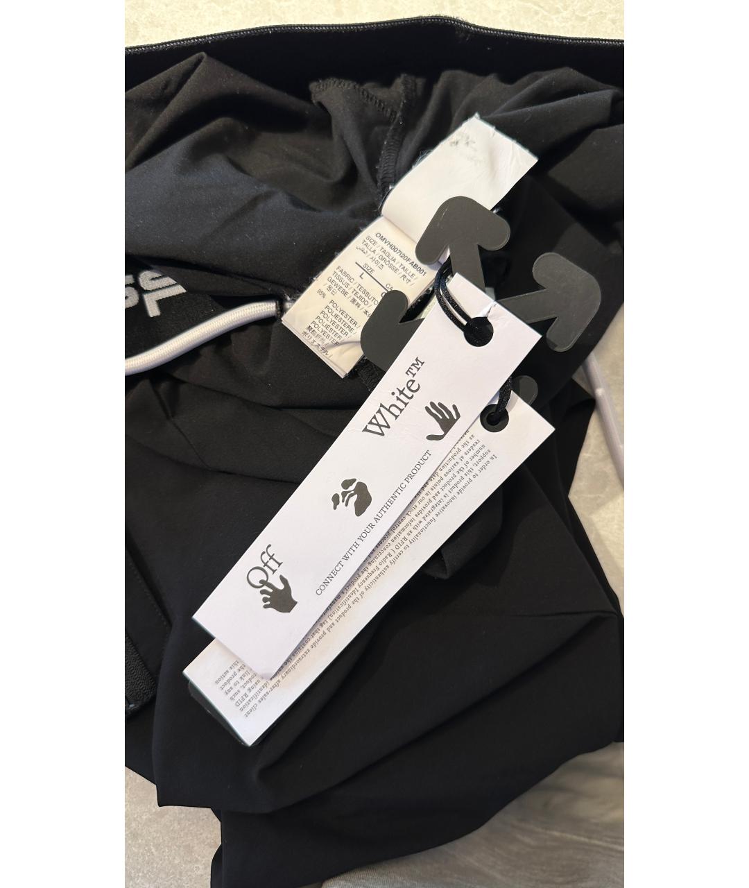 OFF-WHITE Черные шорты, фото 7