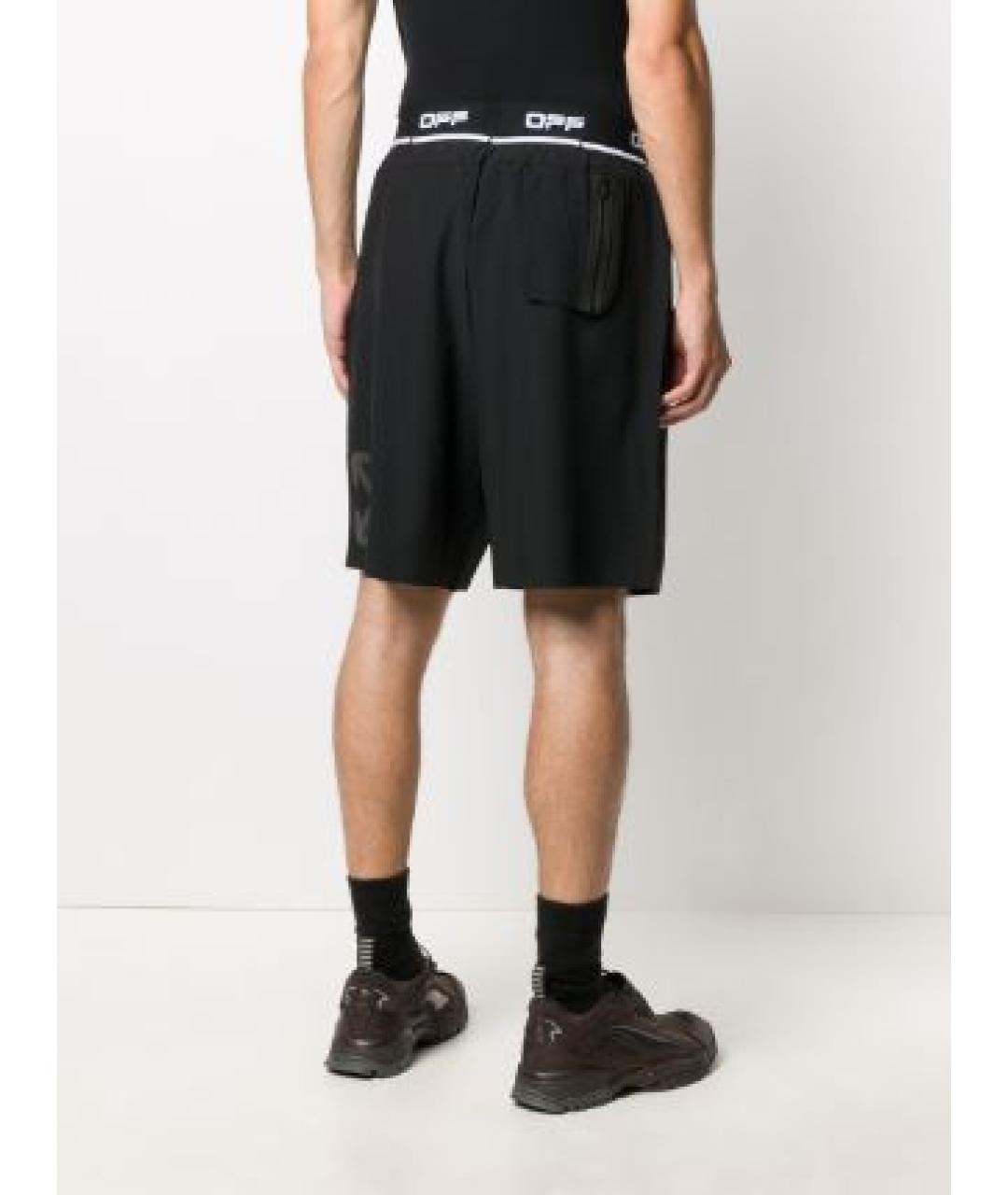 OFF-WHITE Черные шорты, фото 5