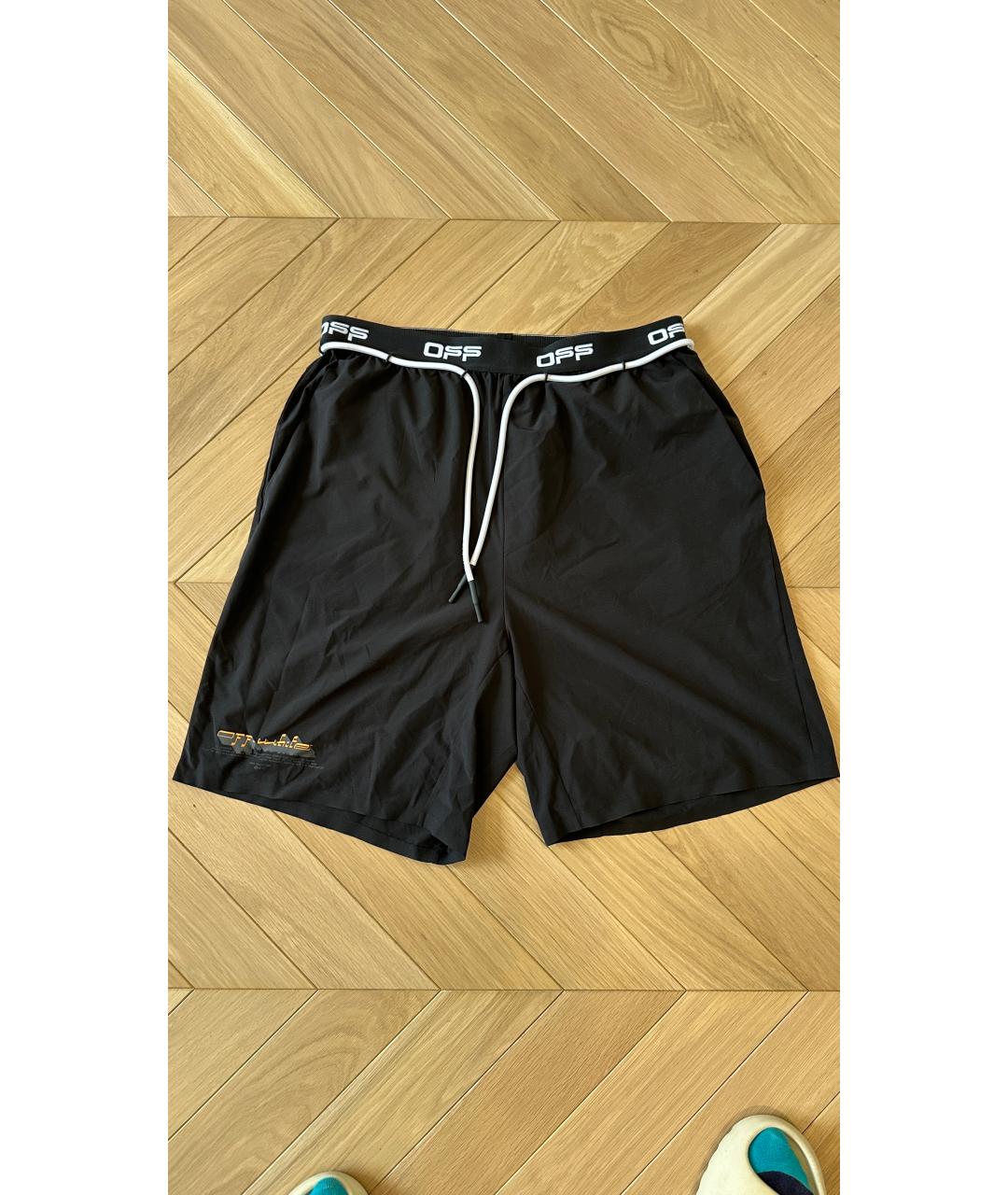 OFF-WHITE Черные шорты, фото 6