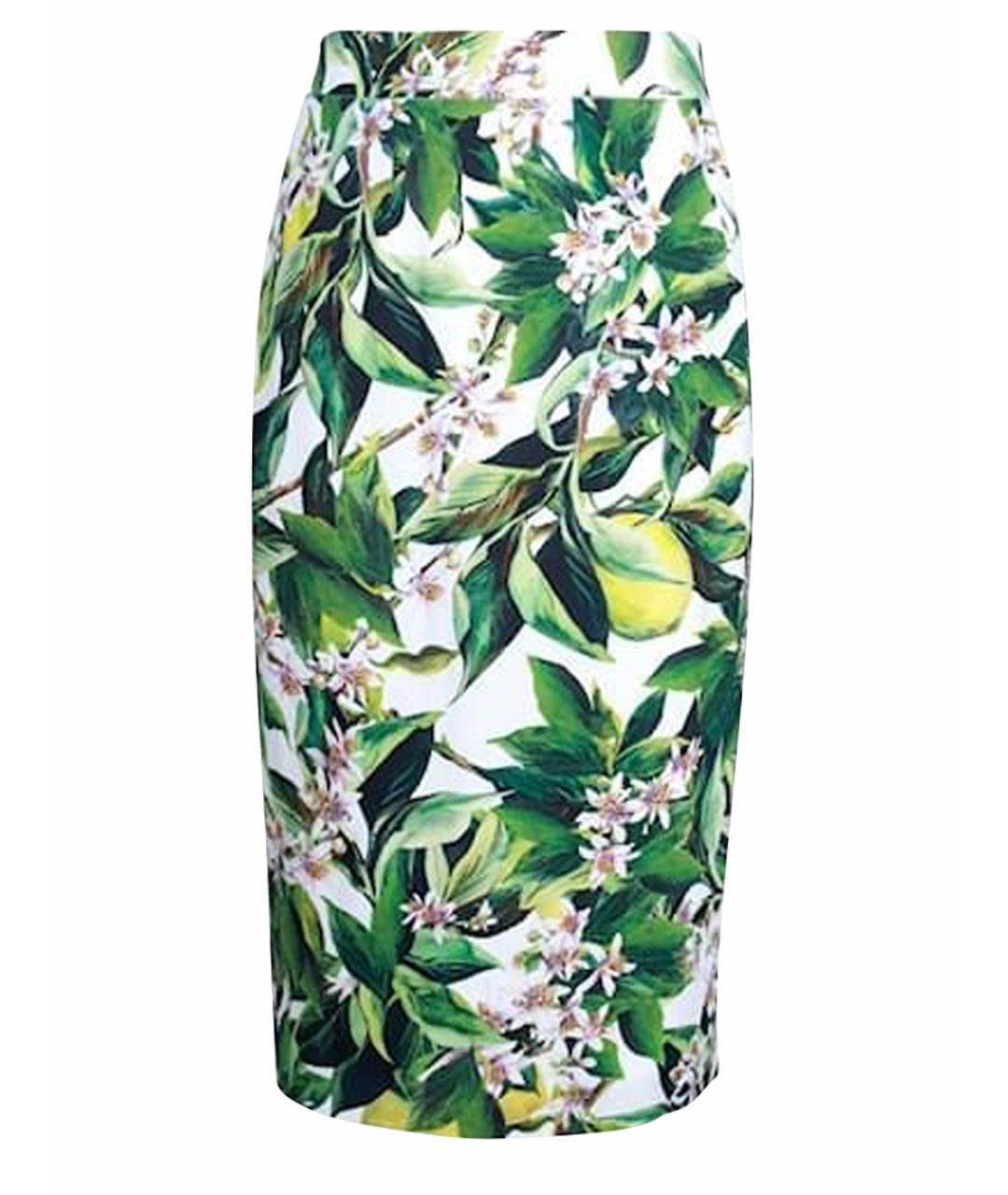 DOLCE&GABBANA Вискозная юбка миди, фото 1