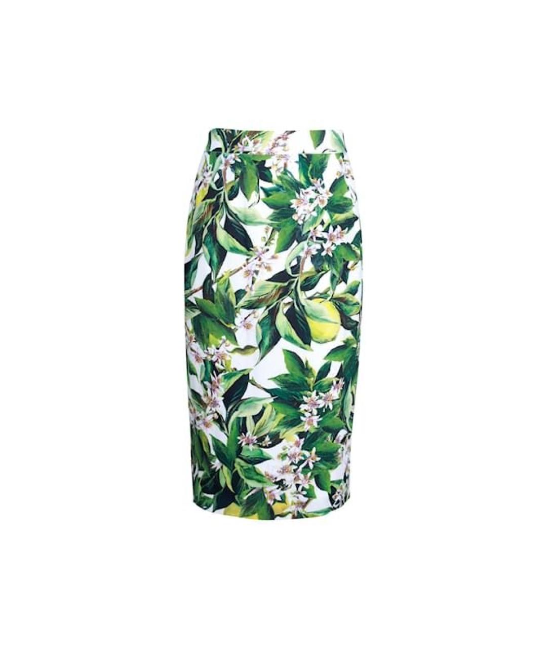 DOLCE&GABBANA Вискозная юбка миди, фото 7