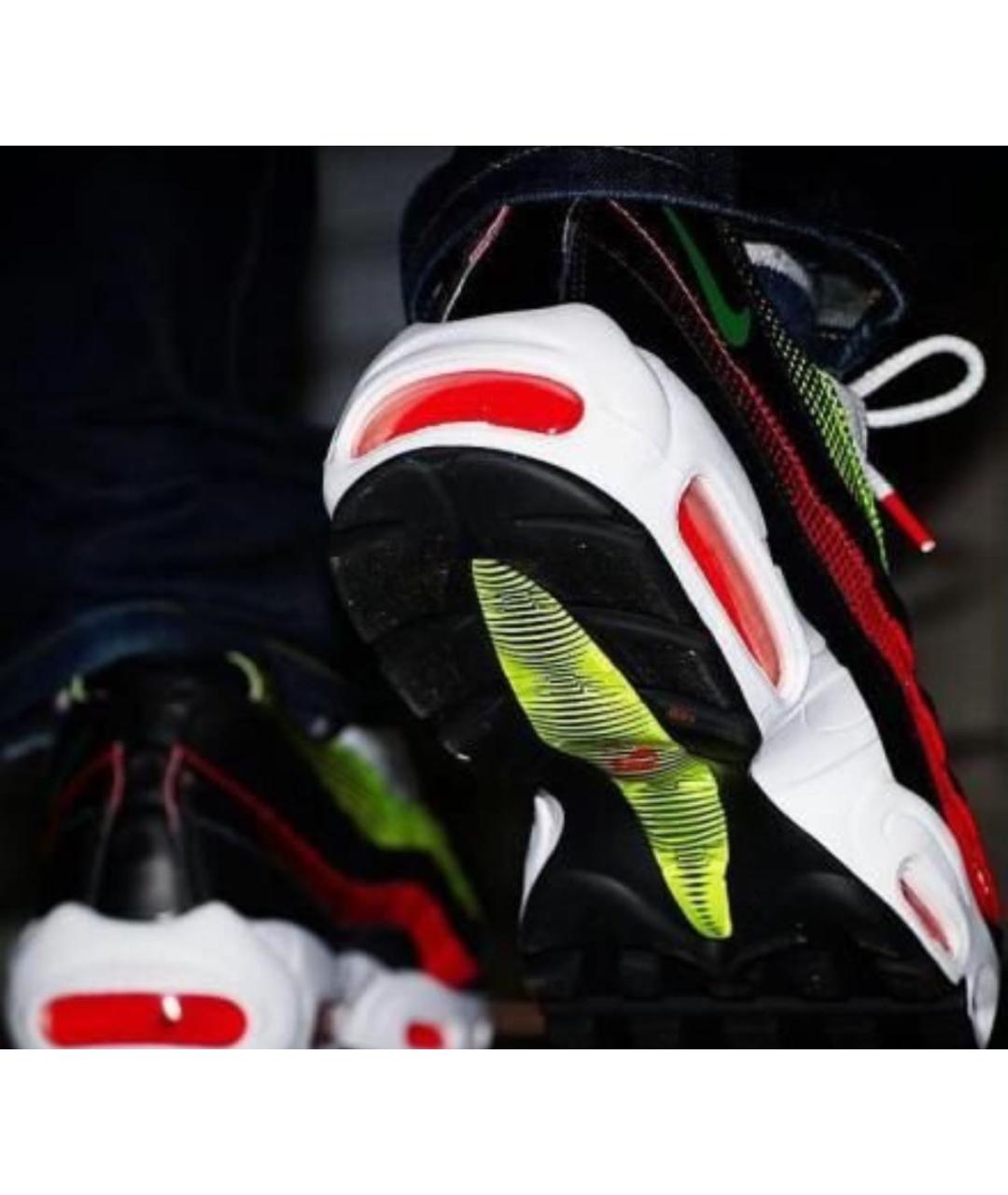 NIKE Белые кожаные низкие кроссовки / кеды, фото 8