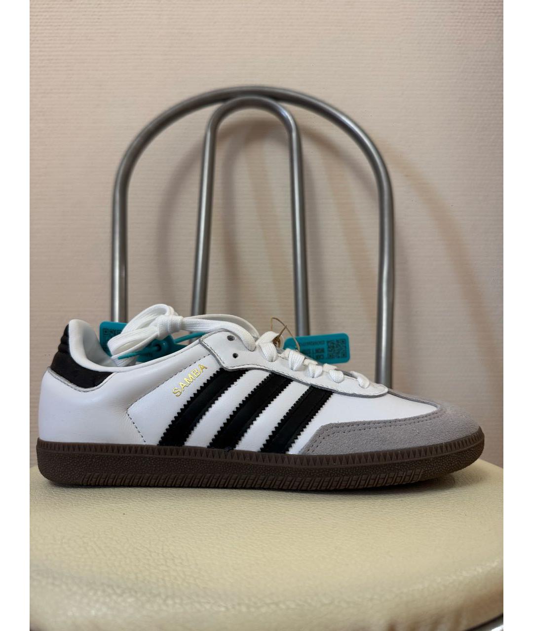 ADIDAS Белые кеды, фото 5
