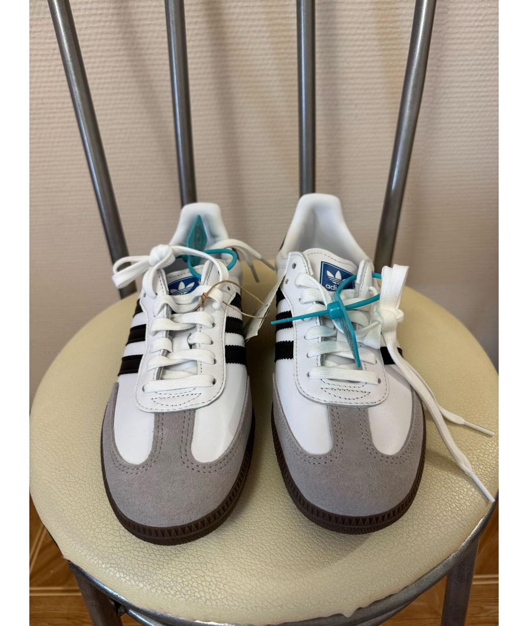 ADIDAS Белые кеды, фото 2