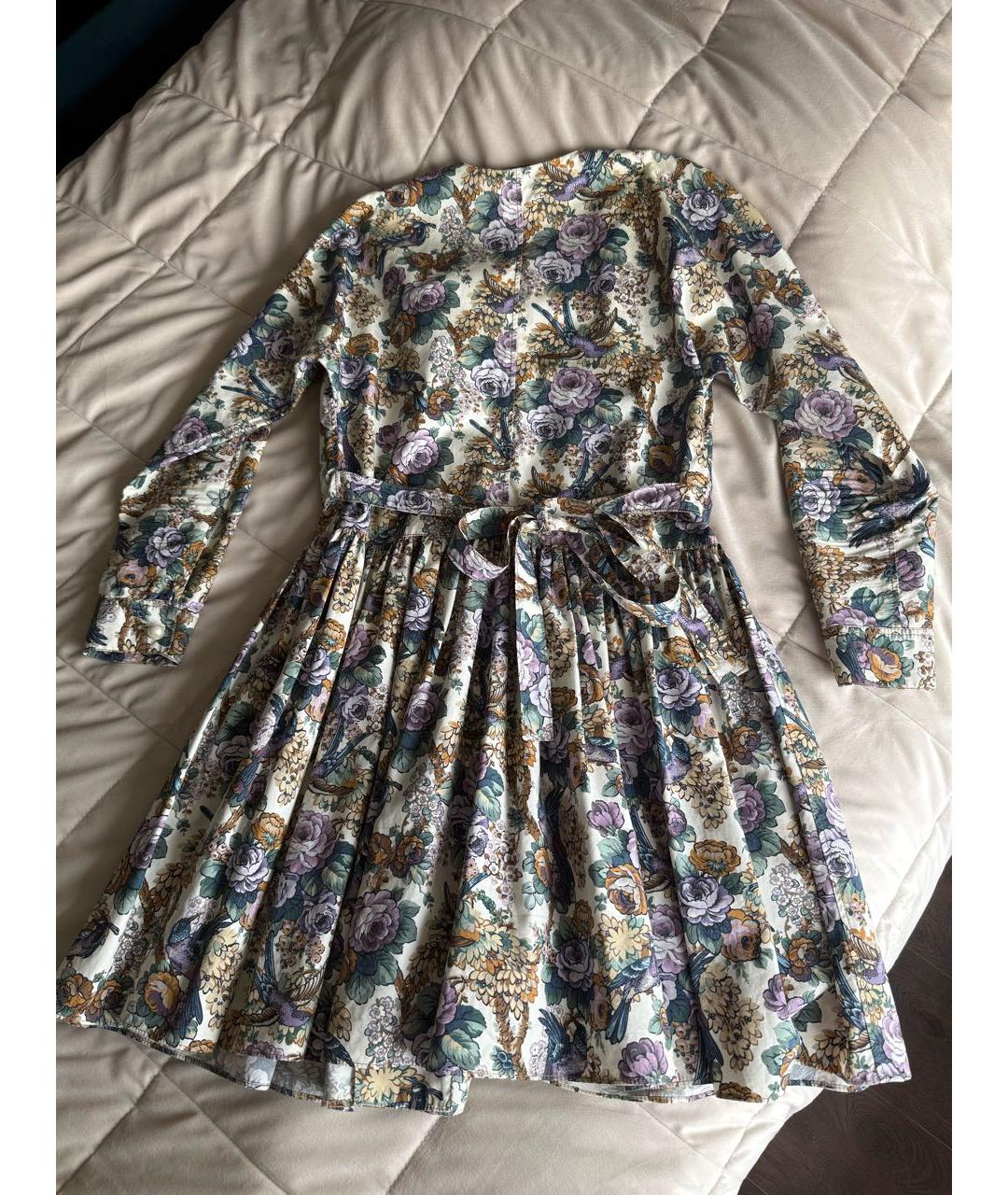 MIU MIU Мульти хлопковое повседневное платье, фото 2