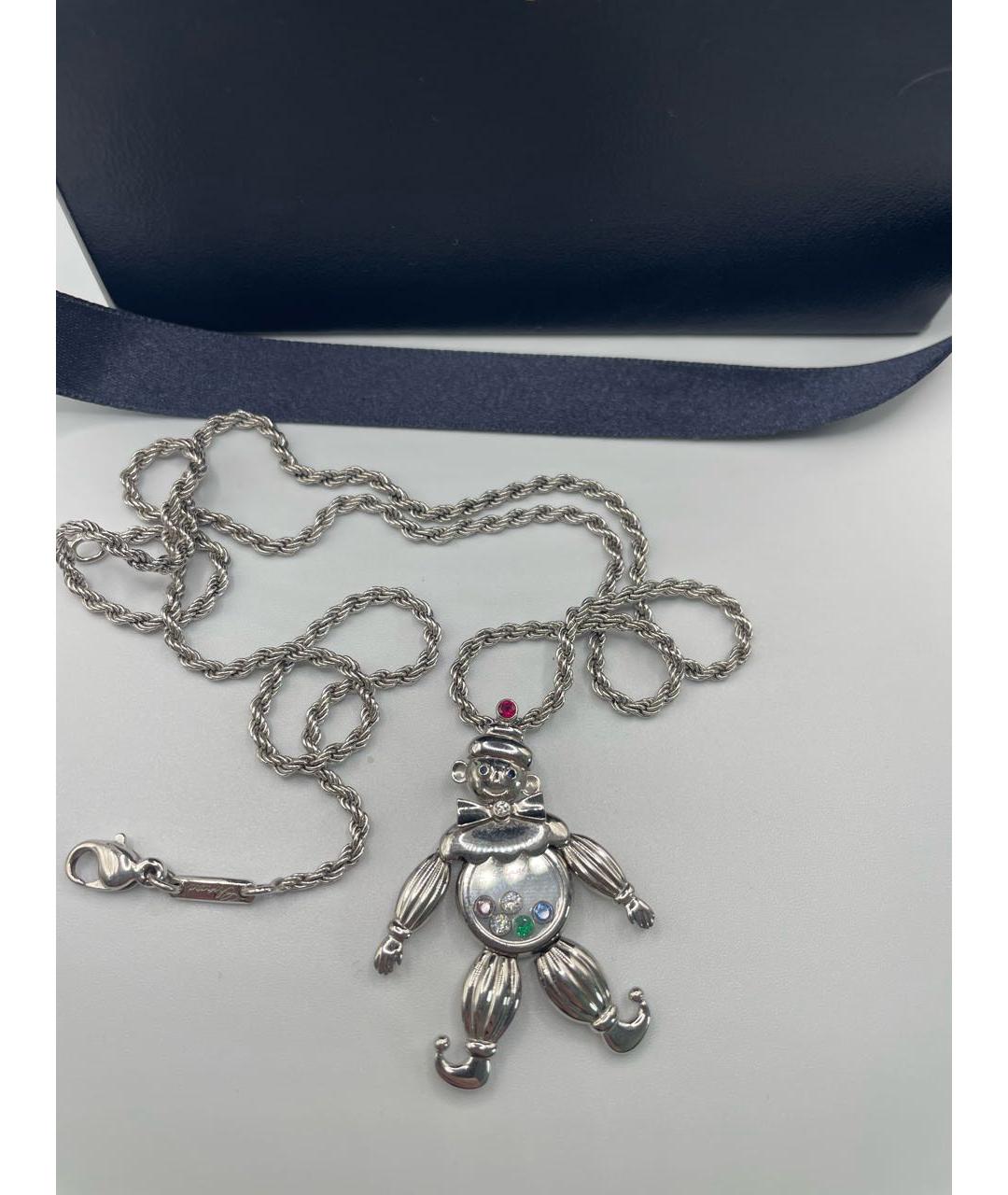 CHOPARD Золотое колье из белого золота, фото 2