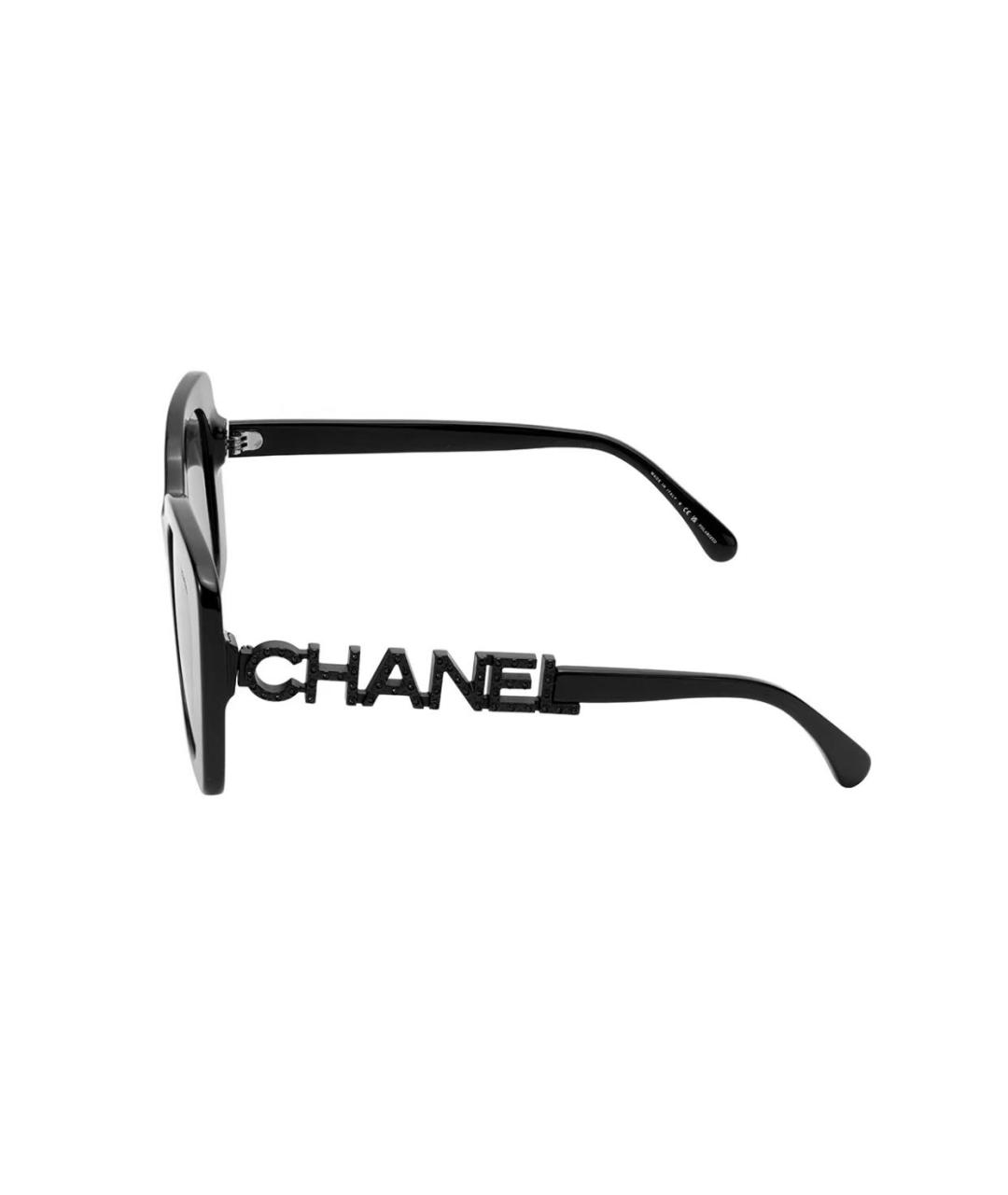 CHANEL Черные солнцезащитные очки, фото 3