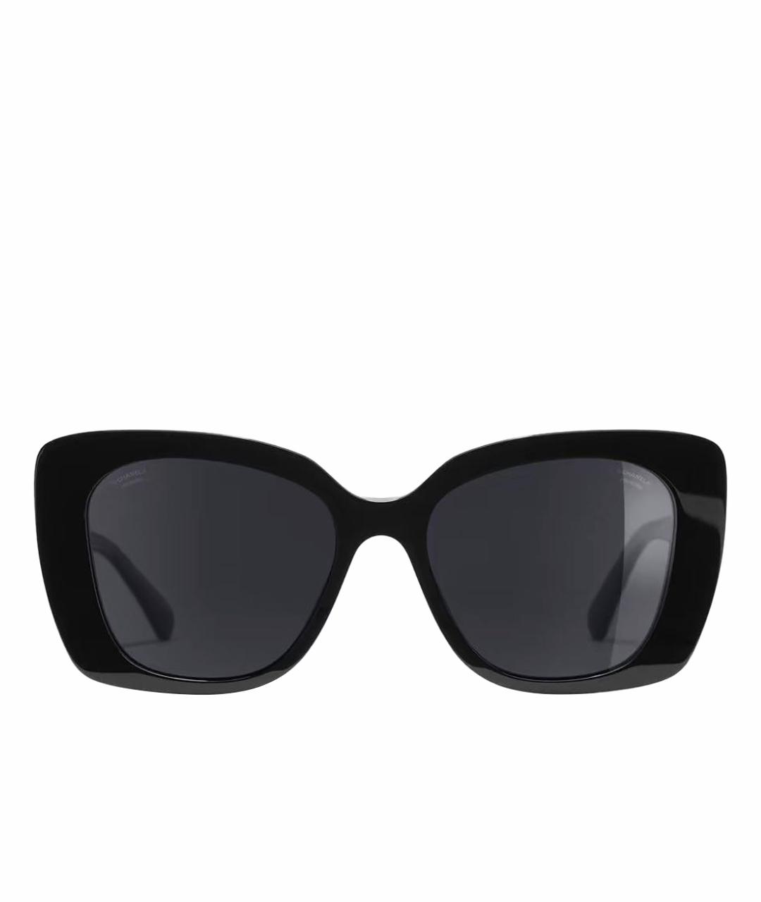 CHANEL Черные солнцезащитные очки, фото 1