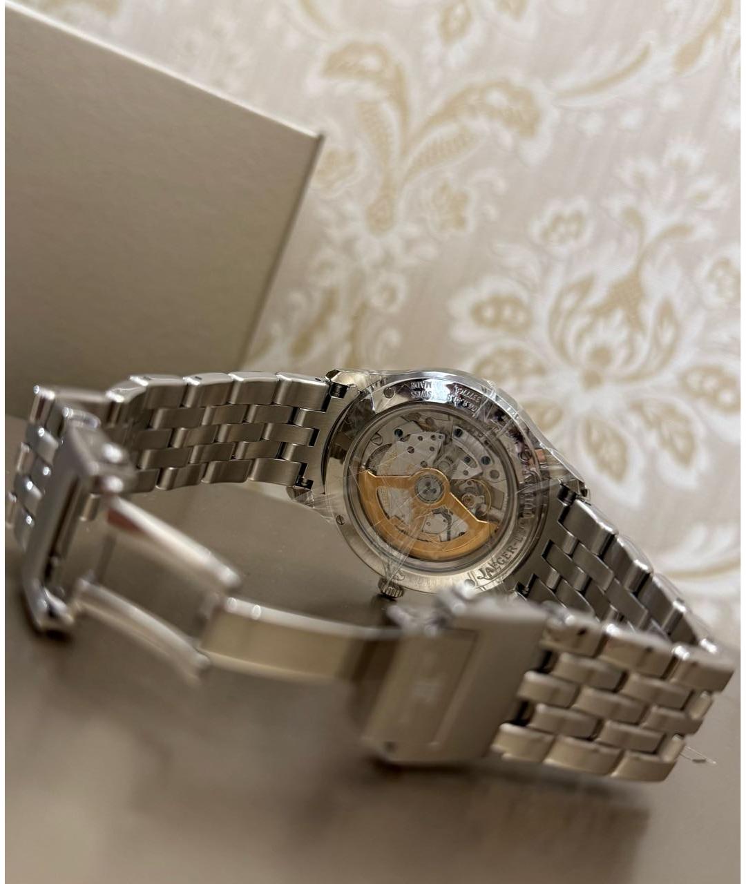 Jaeger LeCoultre Серебряные стальные часы, фото 4