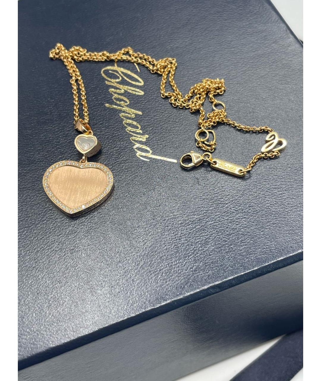 CHOPARD Золотое колье из розового золота, фото 3