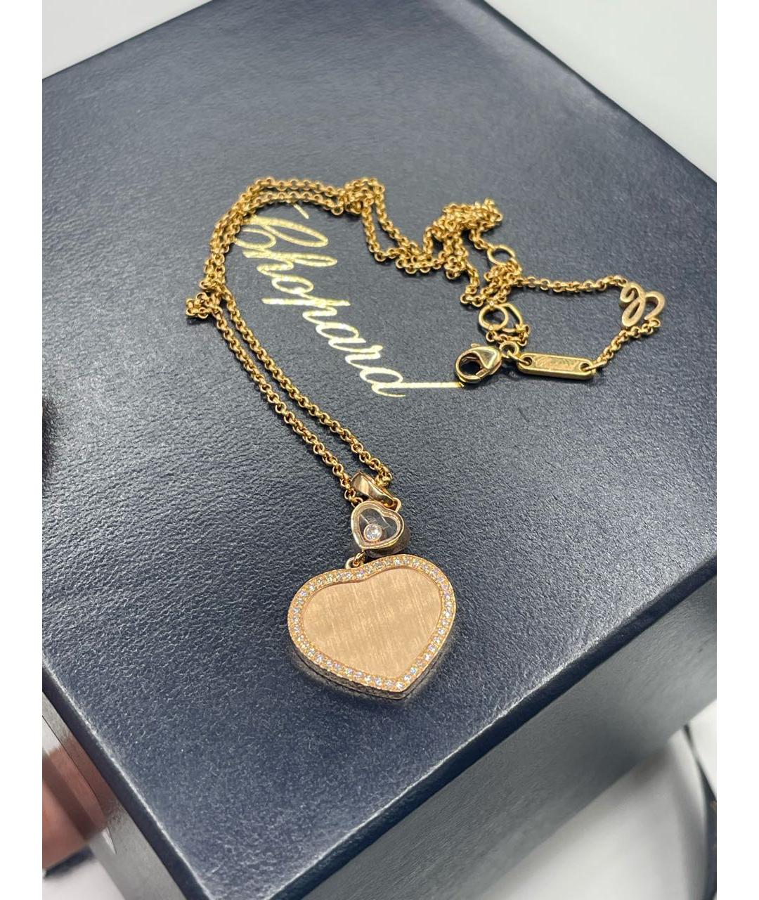 CHOPARD Золотое колье из розового золота, фото 2