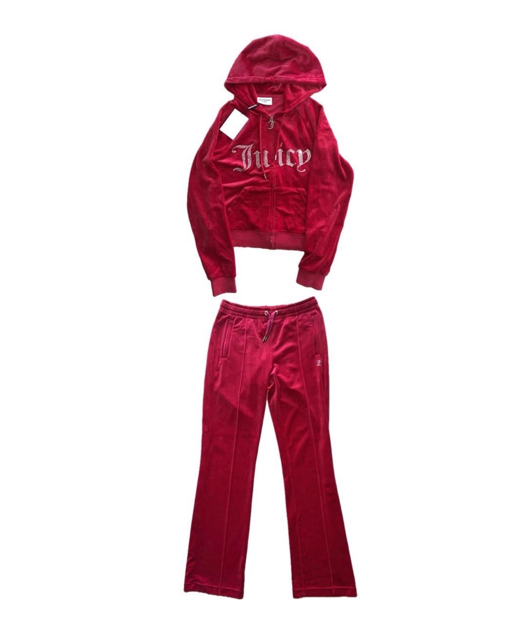 JUICY COUTURE Красный полиэстеровый спортивные костюмы, фото 1