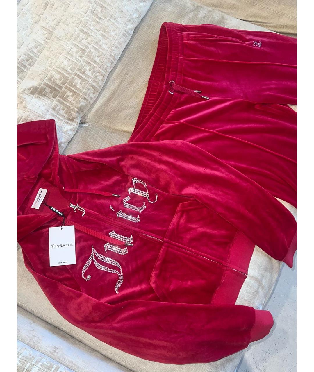 JUICY COUTURE Красный полиэстеровый спортивные костюмы, фото 2