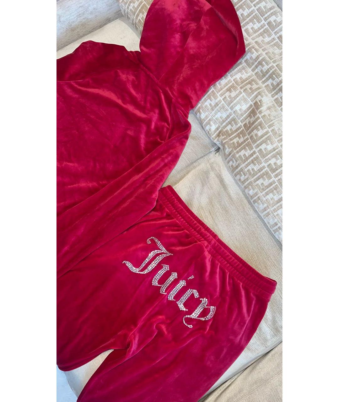 JUICY COUTURE Красный полиэстеровый спортивные костюмы, фото 3