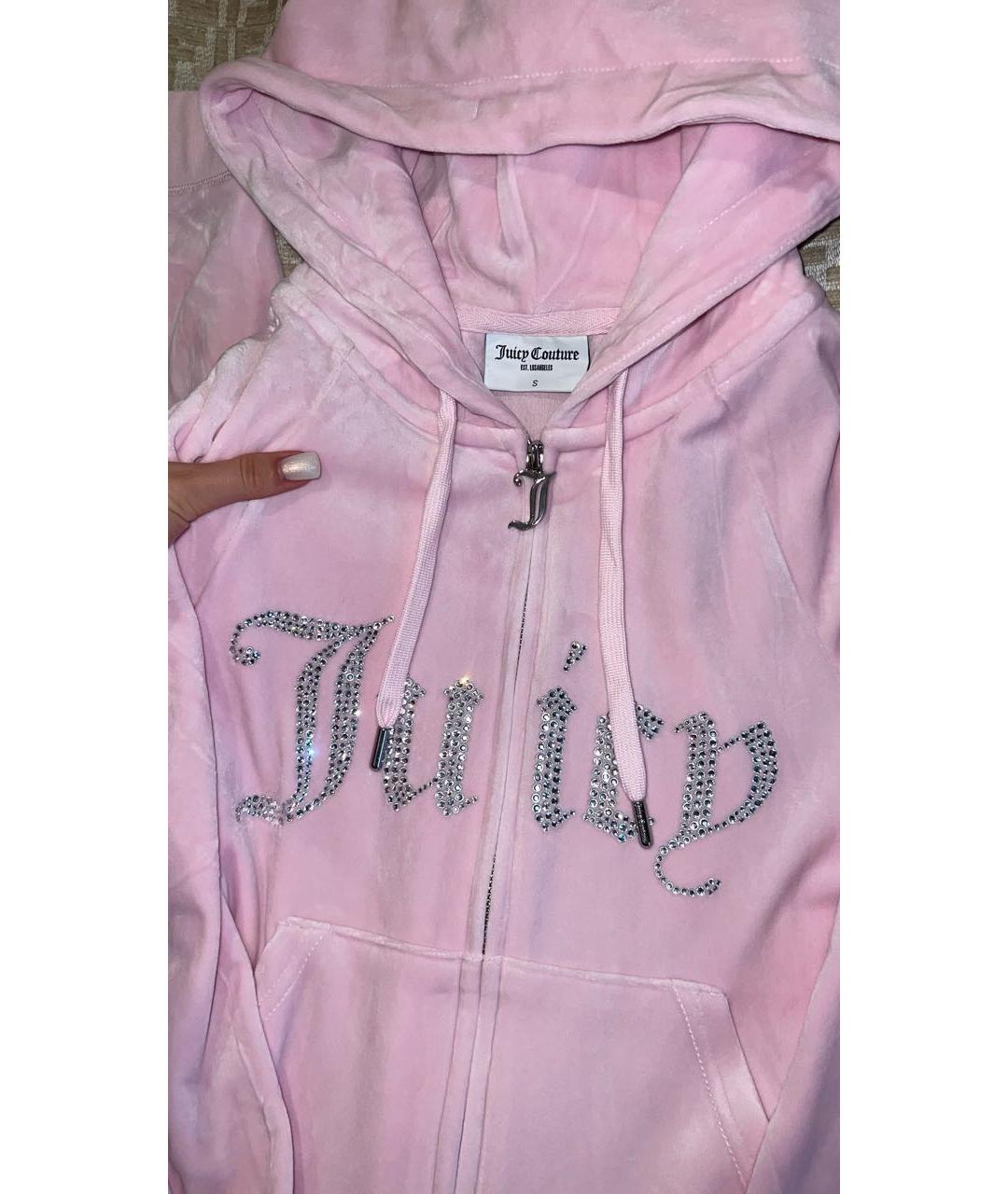 JUICY COUTURE Розовый полиэстеровый спортивные костюмы, фото 2
