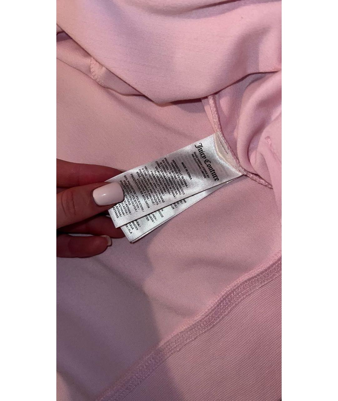JUICY COUTURE Розовый полиэстеровый спортивные костюмы, фото 5