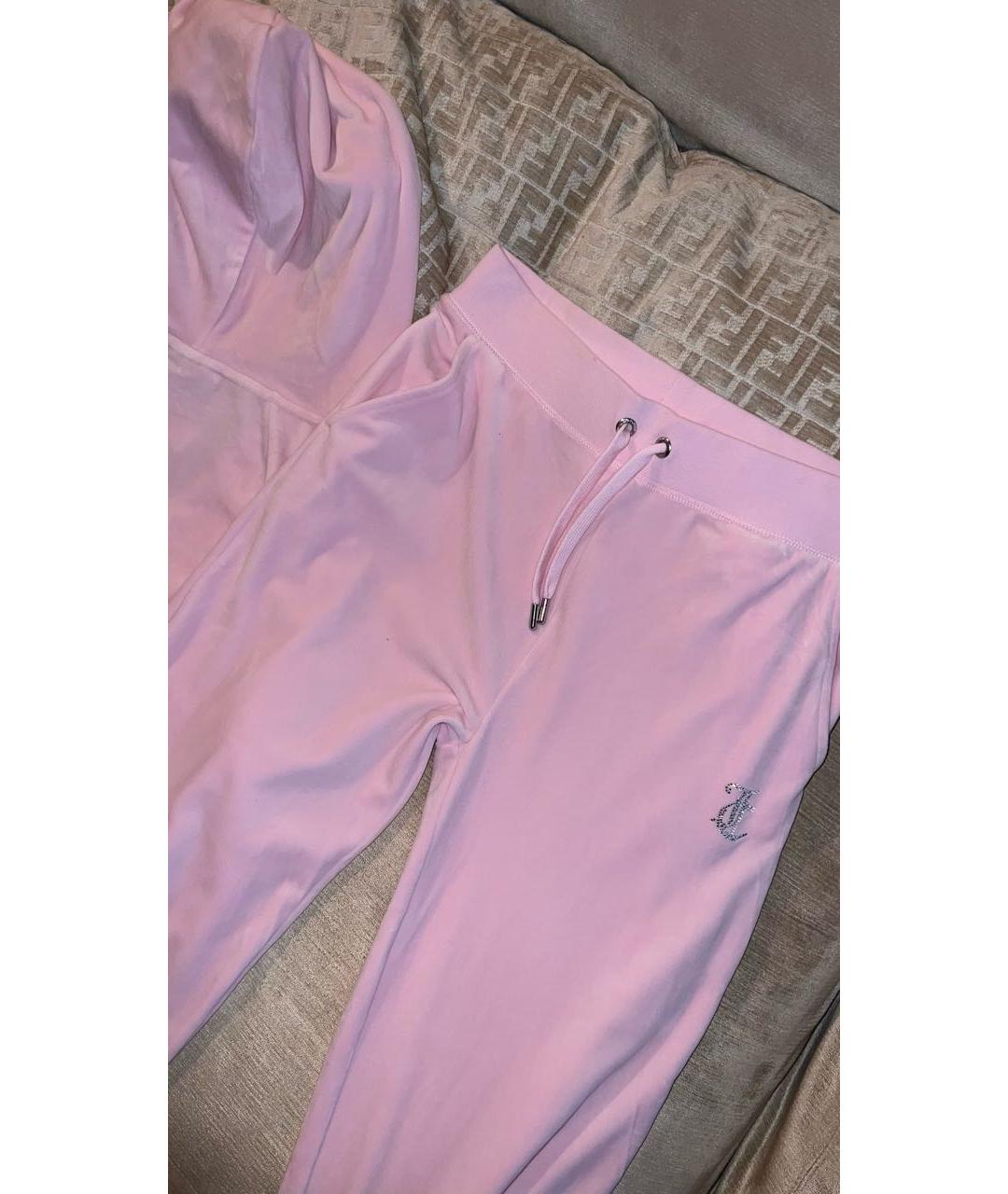 JUICY COUTURE Розовый полиэстеровый спортивные костюмы, фото 6