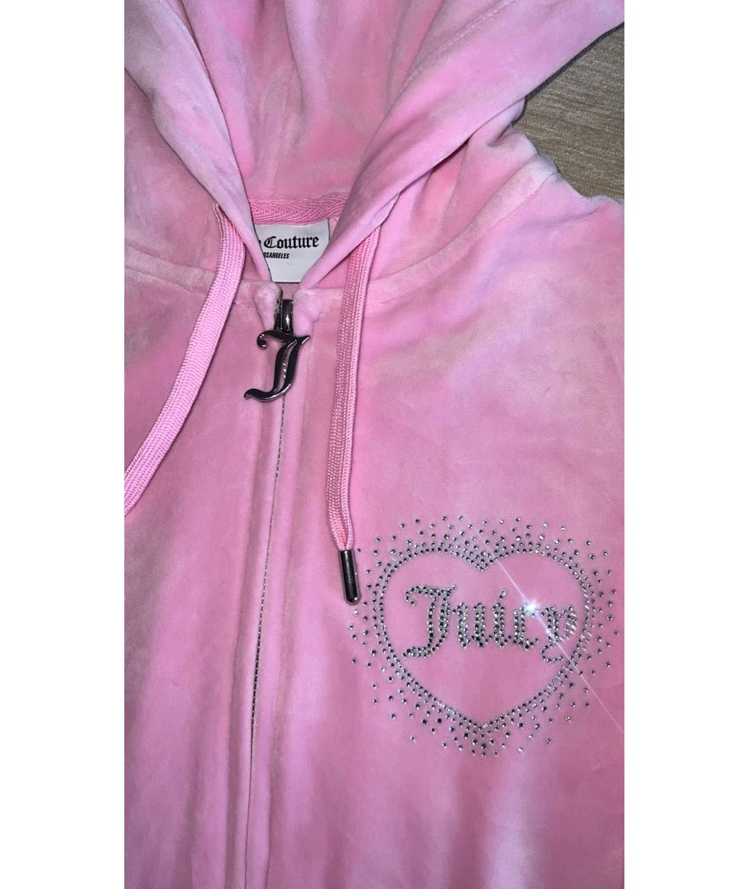 JUICY COUTURE Розовый полиэстеровый спортивные костюмы, фото 7