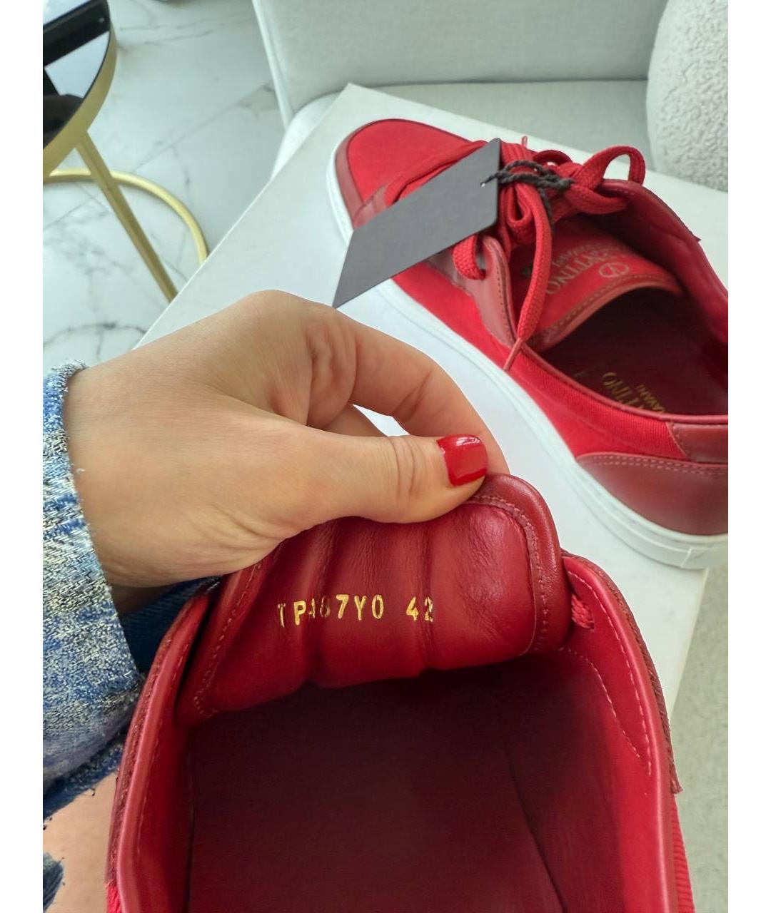 VALENTINO Низкие кроссовки / кеды, фото 3