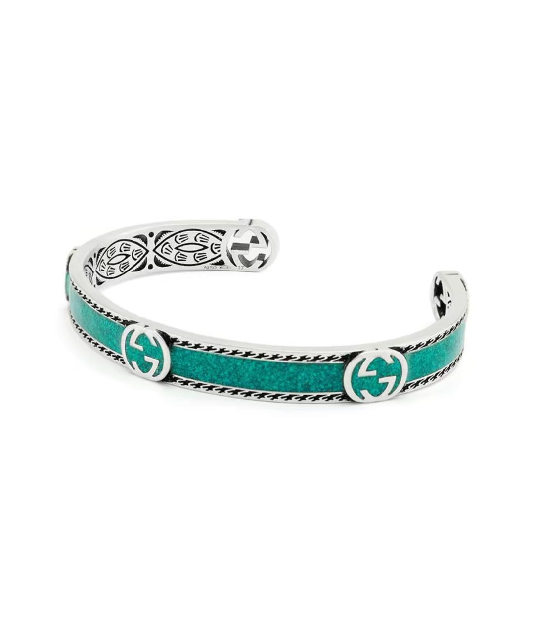 GUCCI Серебряный браслет, фото 2