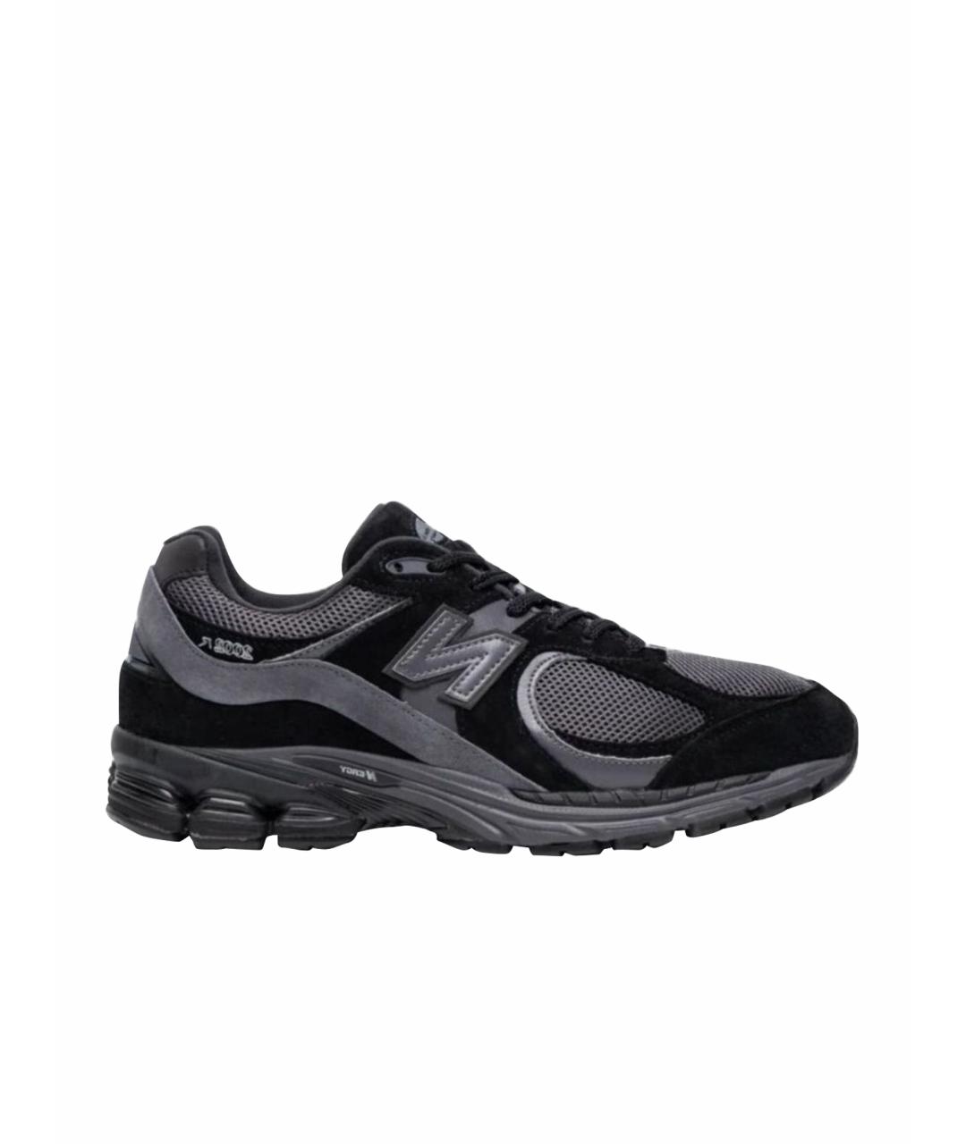 NEW BALANCE Черные замшевые низкие кроссовки / кеды, фото 1
