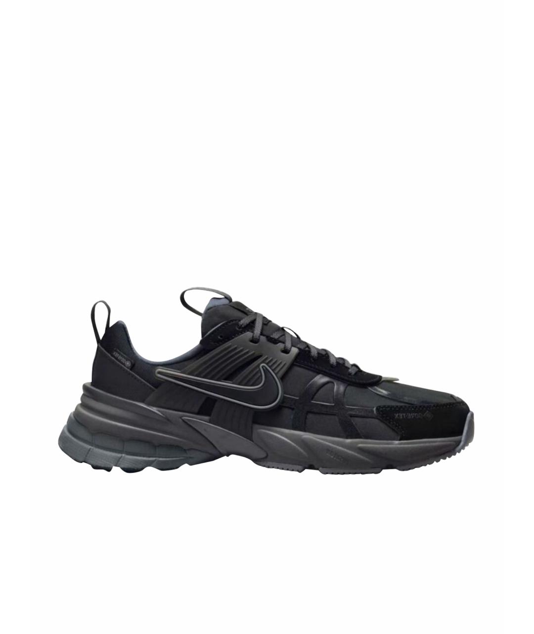 NIKE Черные низкие кроссовки / кеды, фото 1