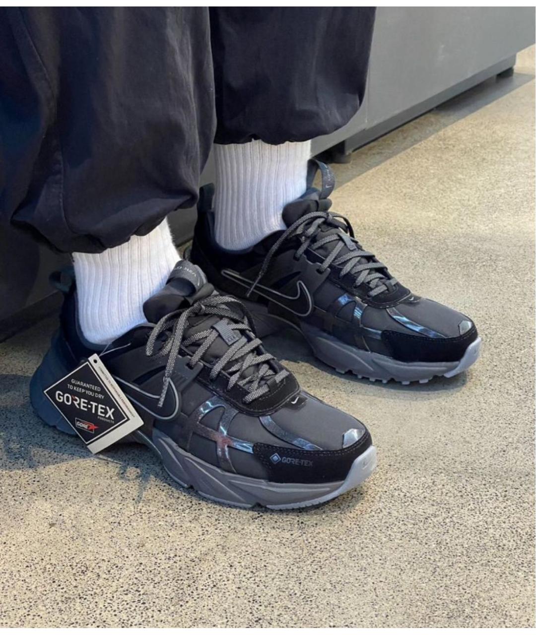 NIKE Черные низкие кроссовки / кеды, фото 8