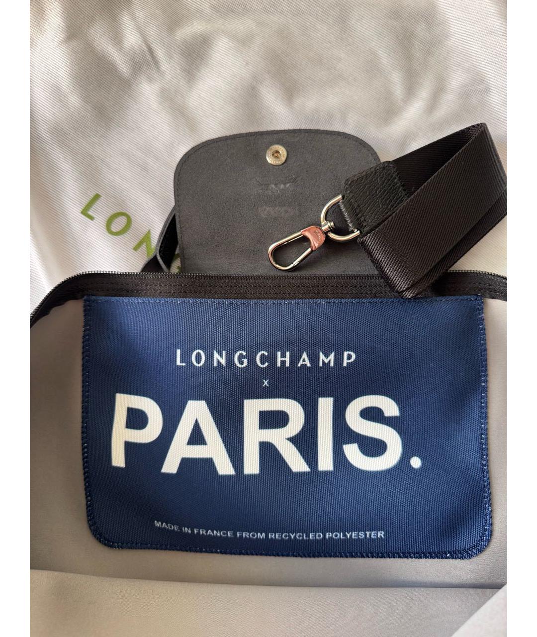 LONGCHAMP Темно-синяя дорожная/спортивная сумка, фото 4