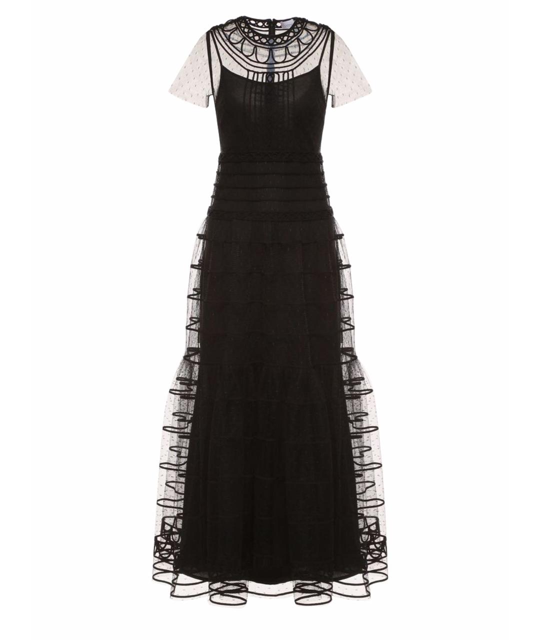 RED VALENTINO Черное вечернее платье, фото 1