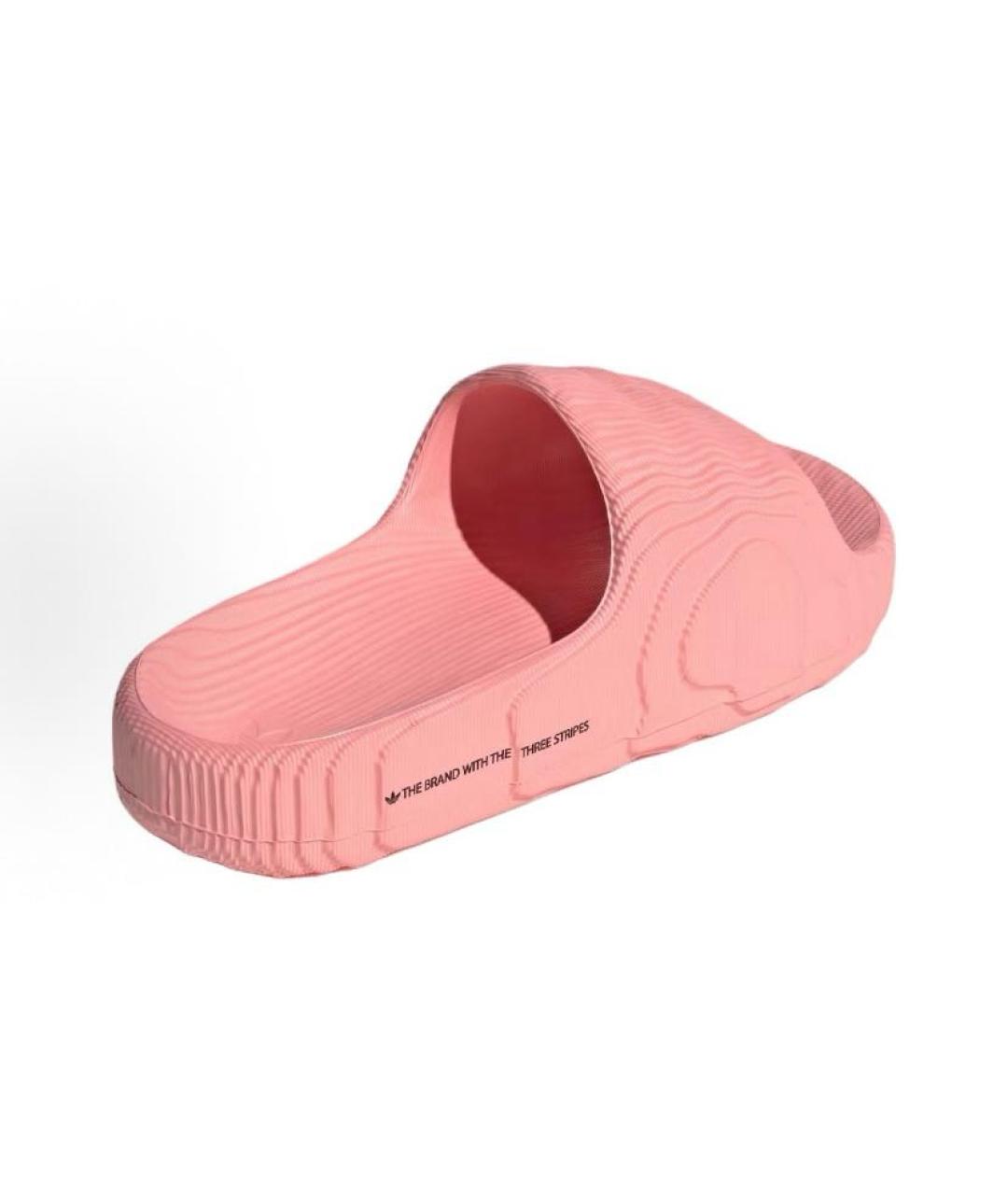 ADIDAS Розовые резиновые шлепанцы, фото 5