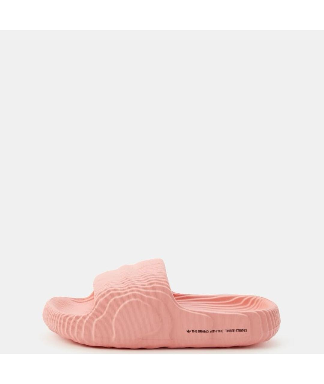 ADIDAS Розовые резиновые шлепанцы, фото 2