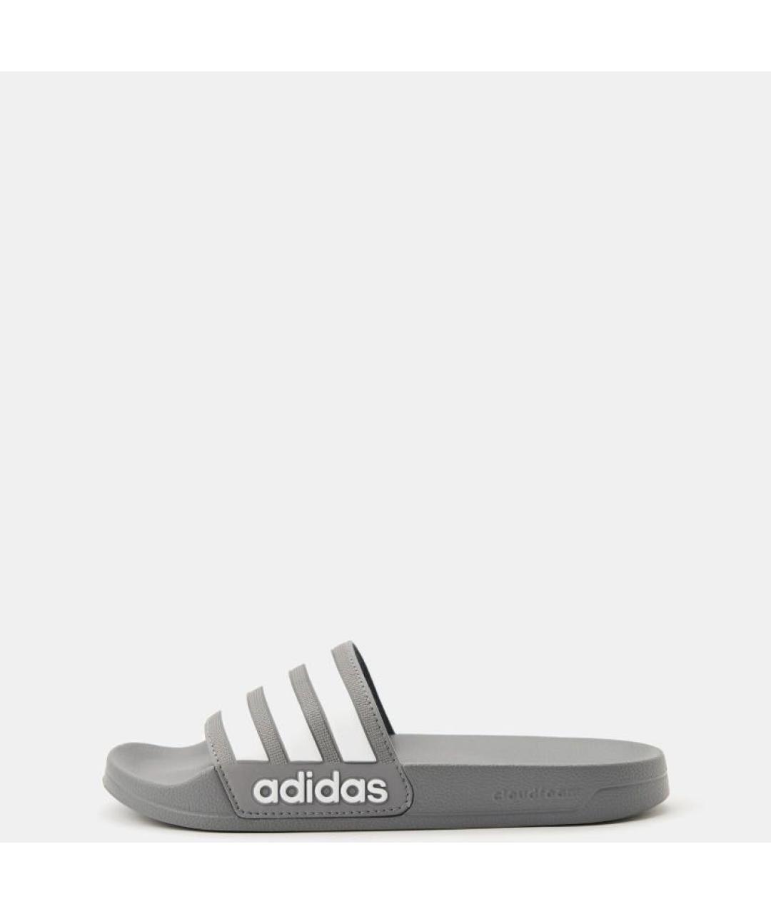 ADIDAS Серые резиновые шлепанцы, фото 2