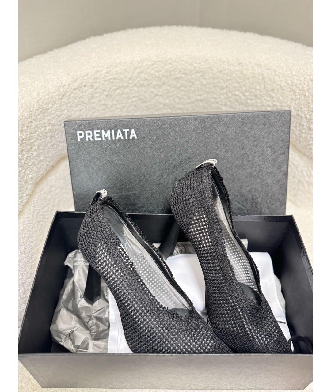 PREMIATA Черные текстильные туфли, фото 6