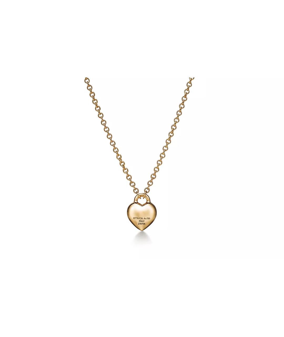TIFFANY&CO Подвеска из желтого золота, фото 3