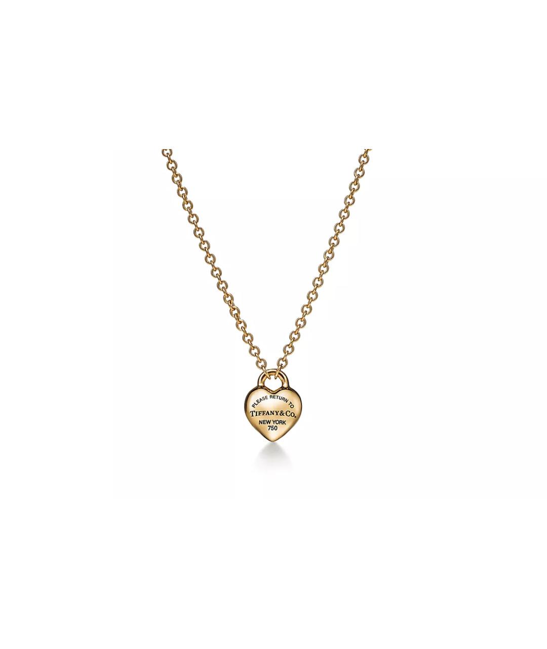 TIFFANY&CO Подвеска из желтого золота, фото 1