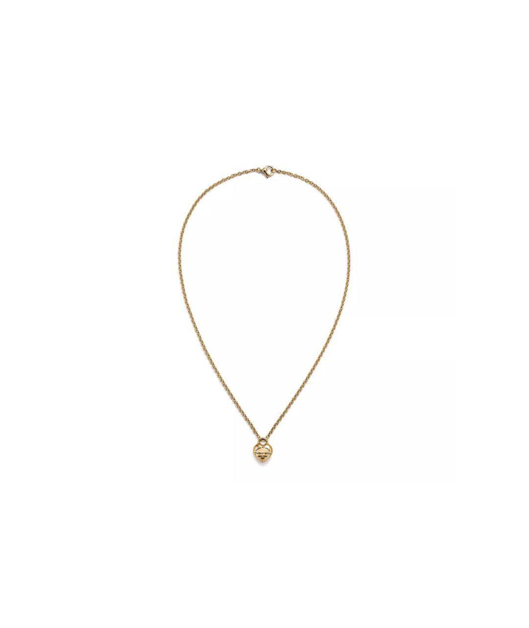 TIFFANY&CO Подвеска из желтого золота, фото 4