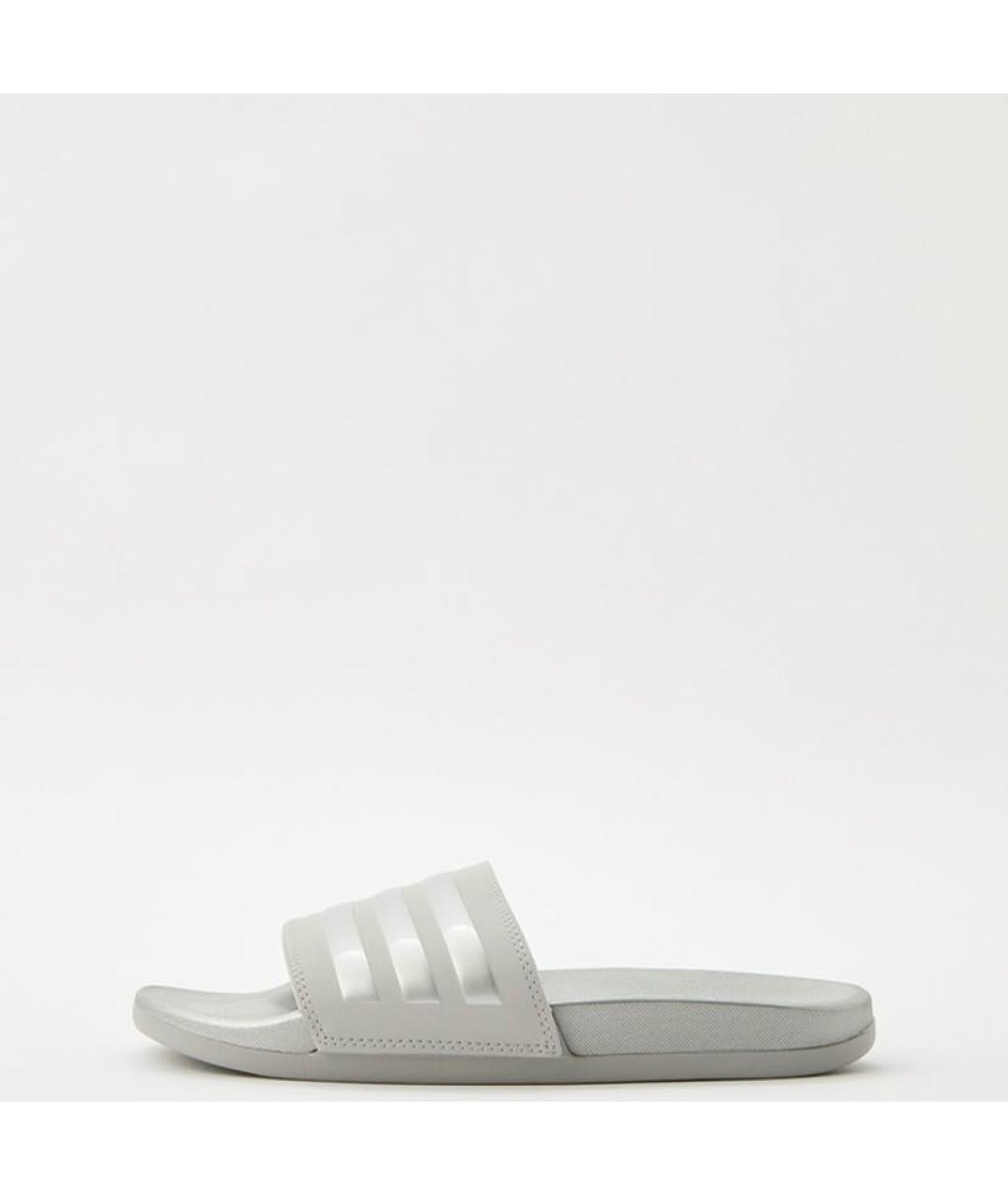 ADIDAS Серые резиновые шлепанцы, фото 2