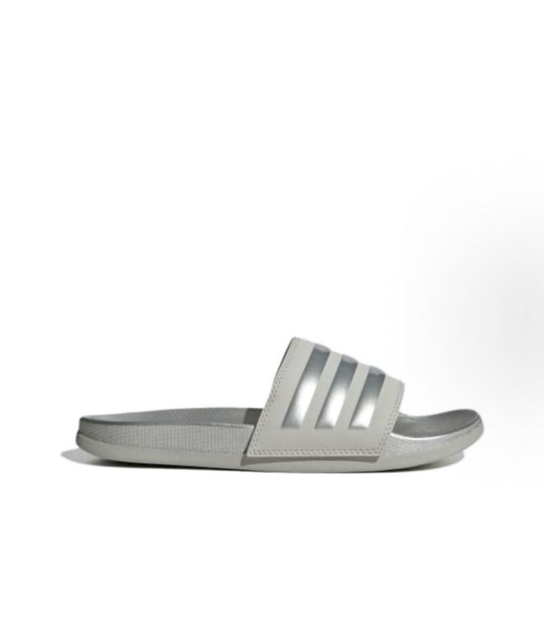 ADIDAS Серые резиновые шлепанцы, фото 7