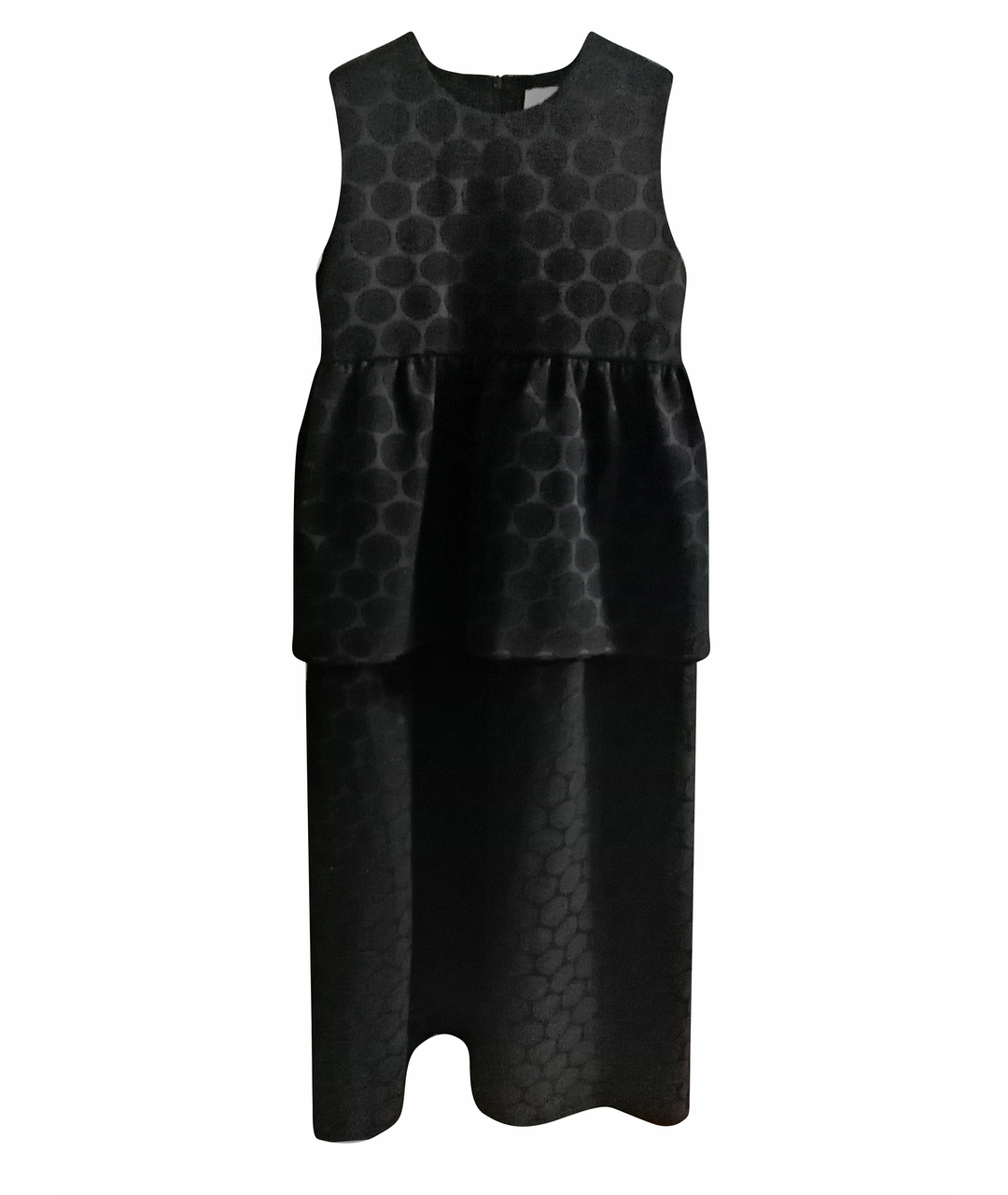 EDIT Черное полиэстеровое повседневное платье, фото 1