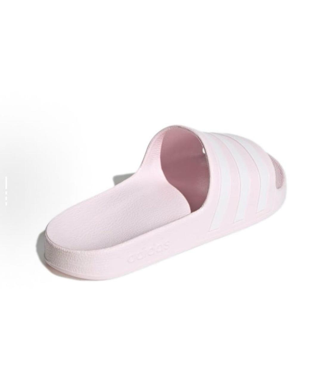 ADIDAS Розовые резиновые шлепанцы, фото 4