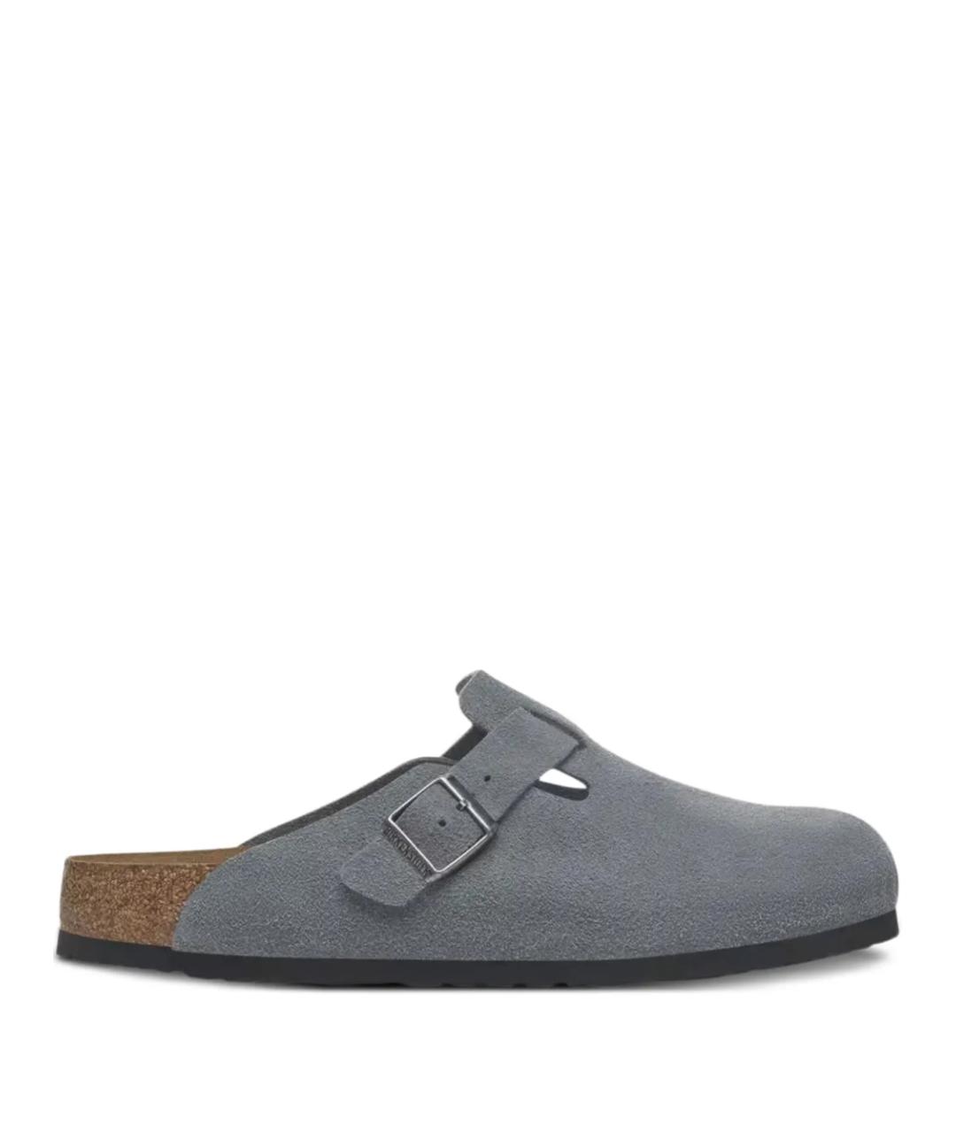 BIRKENSTOCK Серые сабо, фото 1