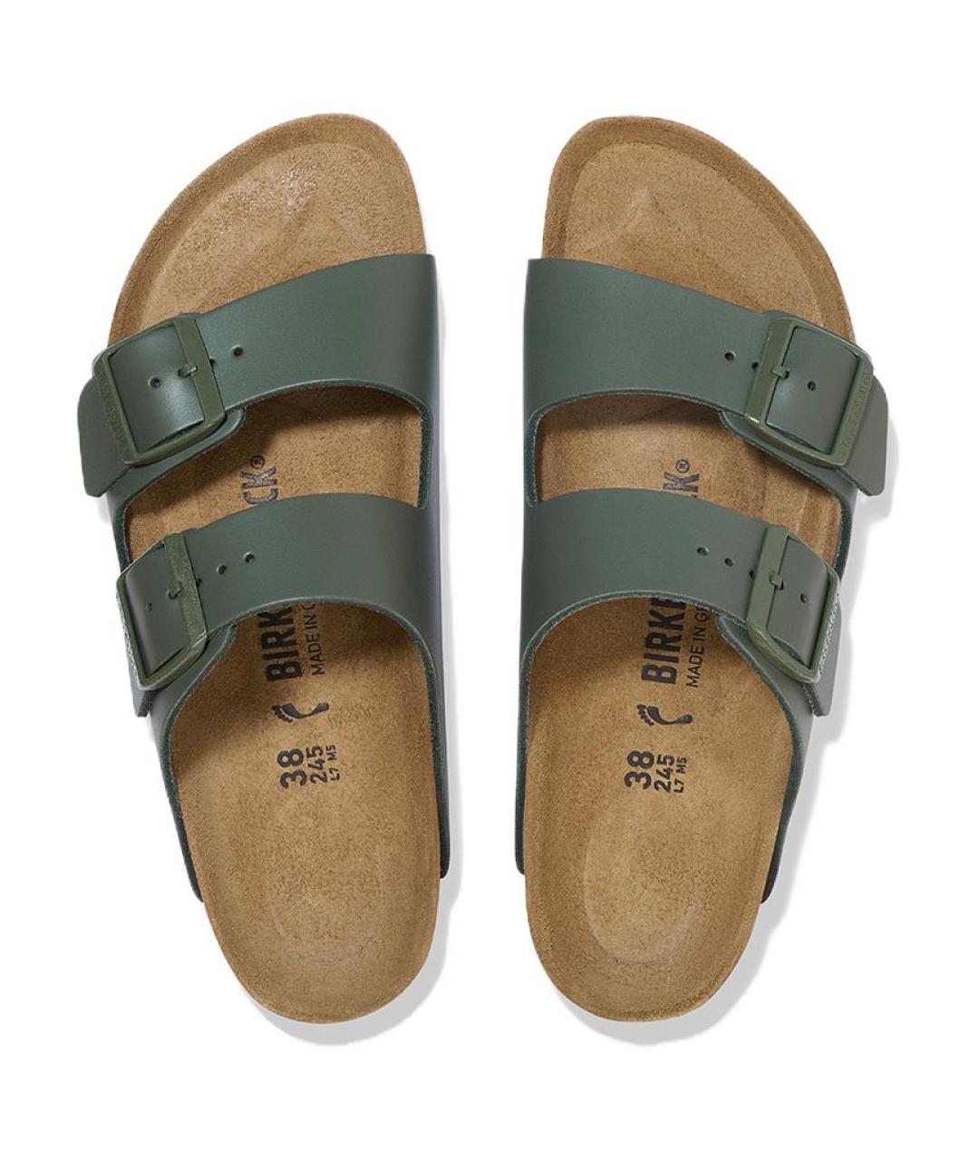 BIRKENSTOCK Зеленые сандалии, фото 4