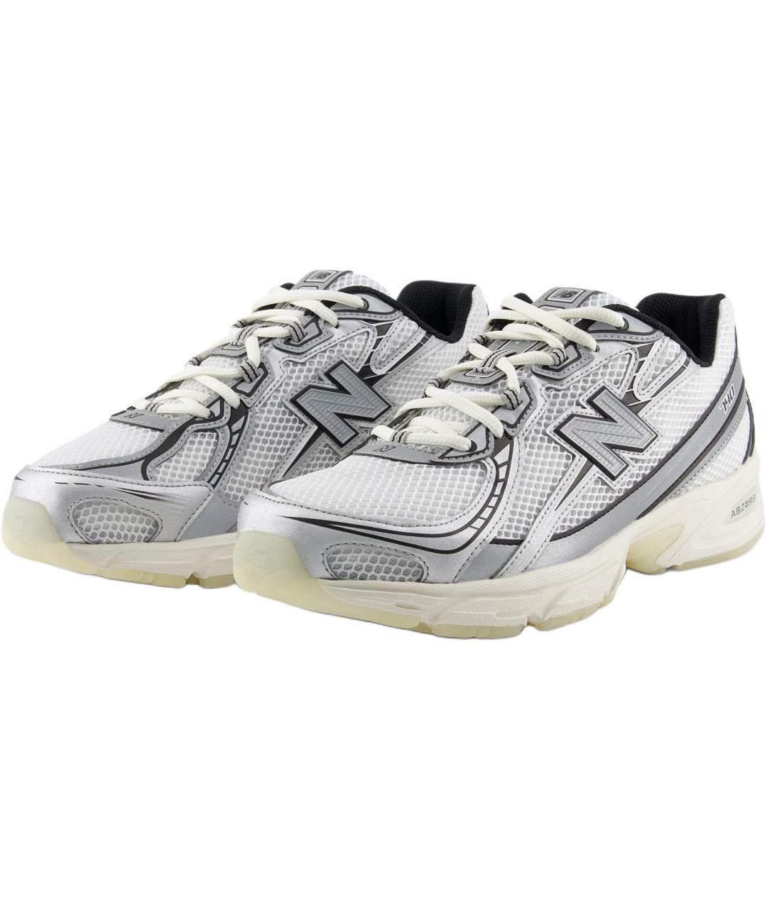 NEW BALANCE Белые кроссовки, фото 3
