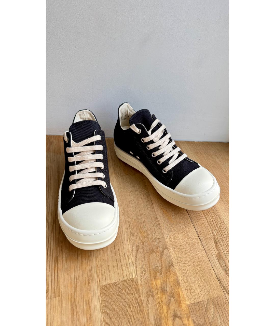 RICK OWENS DRKSHDW Черные кеды, фото 10