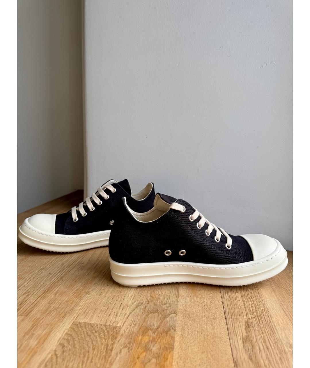 RICK OWENS DRKSHDW Черные кеды, фото 9