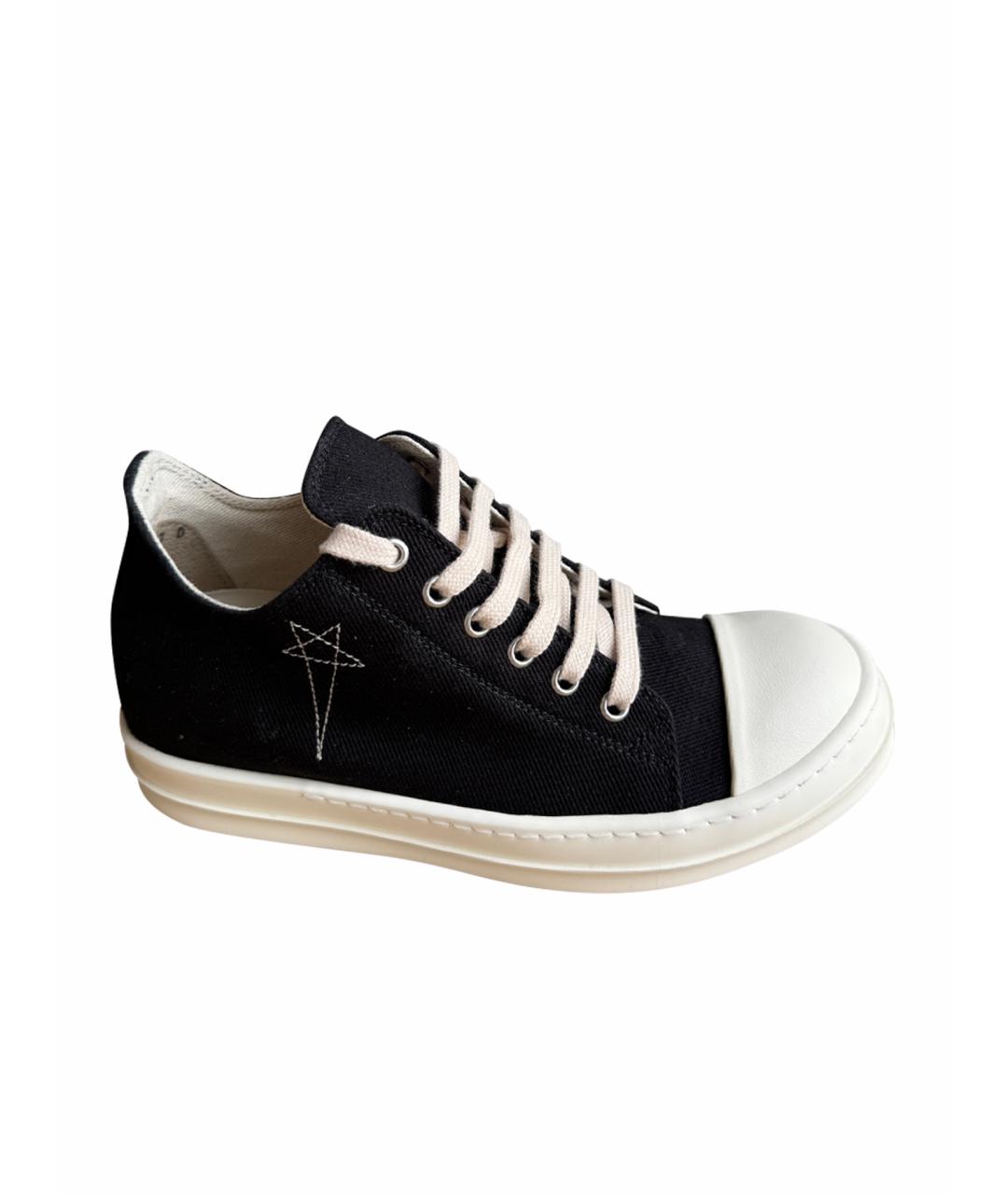 RICK OWENS DRKSHDW Черные кеды, фото 1