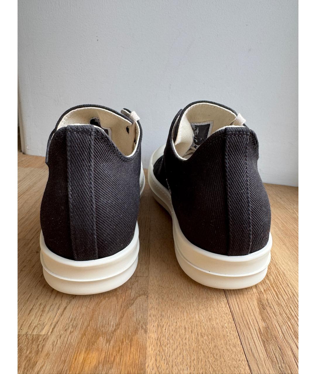 RICK OWENS DRKSHDW Черные кеды, фото 5