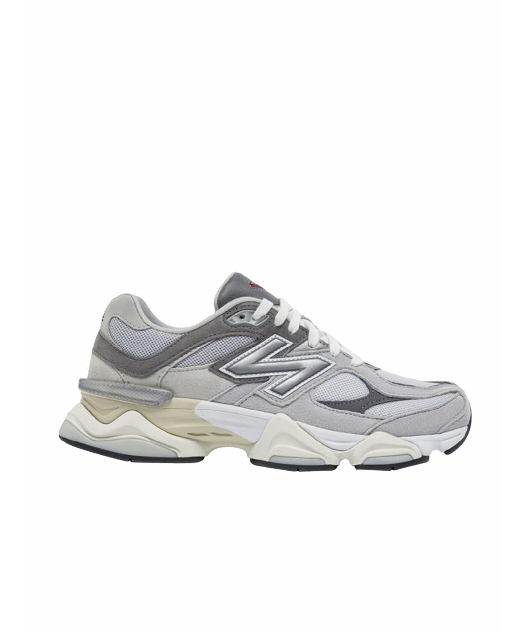 NEW BALANCE Серые низкие кроссовки / кеды, фото 1